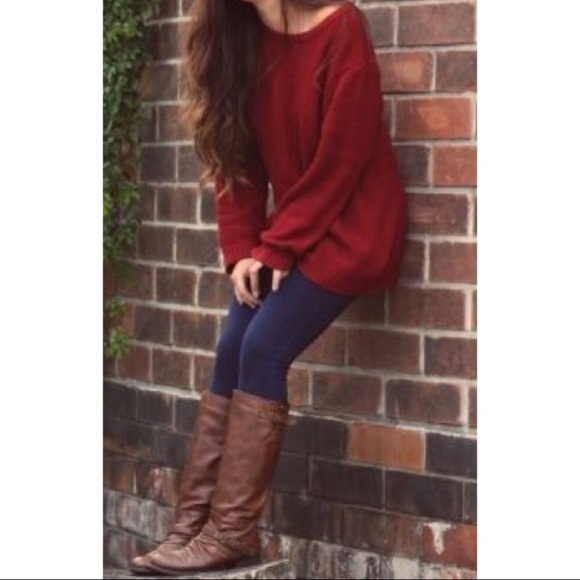 High Waisted Fleece Lined Leggings - Picture 5 of 8